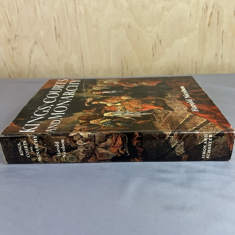 1962 Kings, Courts and Monarchy Harold Nicolson Hardcover Vintage Book
